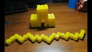 3D printed snake cube puzzle