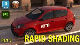 Fast, Physically Based Car Shading with 3ds Max, Substance Painter & VRay. Part 3