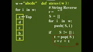 roypaulmca: Application of Stack-2, Reversing a string using stack