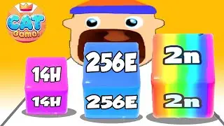 Jelly run 2048, Ball Run Infinity, Ball Run Satisfying 2048 Mobile Games Walkthrough #5