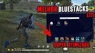 DESCOBRI O MELHOR EMULADOR BLUESTACKS LEVE PARA QUALQUER PC FRACO MELHORES CONFIGURAÇÕES 🔥🚀 FREEFIRE