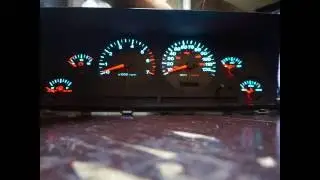 Jeep Grand Cherokee пересвет приборной панели