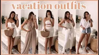 Vacation Outfit Ideas 🌴  (try-on haul w/Lulus)