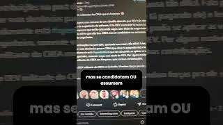 Desenvolvedor de Software do CREA 🤦🏻‍♂️