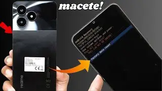 Como formatar Realme NOTE 50 [RMX 3834] BLOQUEADO