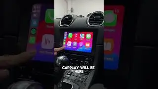 Porsche Cayman Carplay + Reverse Camera Retrofit