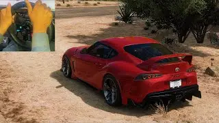 Ultimate Toyota Supra G29 Setup | Forza Horizon 5 Logitech G29  Wheel Gameplay
