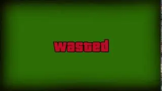 Эффект Потрачено GTA Wasted Effect GTA  part 1