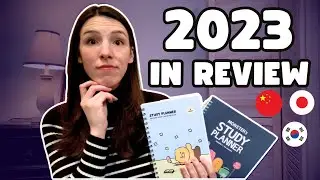 My Language Learning in 2023 || Goals Check-in, Q4 Progress Report, and 2023 in Review