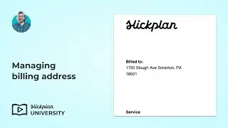 Managing billing address