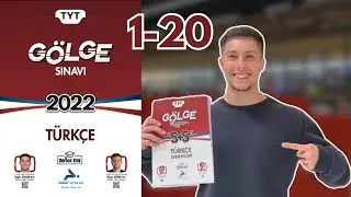Gölge Deneme TYT Türkçe 2022 Çözümleri (1-20) #YKS2024