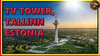 Heading up the tv tower #tallinn #tvtower