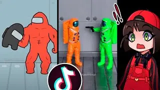 Лучшие видео по АМОНГ АС из ТИК ТОК часть 15 с Машкой и Пандой | Истории в Among Us Tik Tok