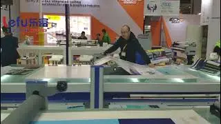 Flatbed Laminator Working Video