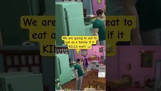 Eating as a family even if it kills me! 