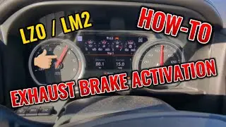 👍 Easy Duramax 3.0L Exhaust Brake Activation! (LM2/LZ0) DIY Guide ⚙️ 