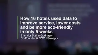 Rentlio Rediscover 2023 - Erlendur Steinn Gudnason: How 16 hotels used data to improve service..