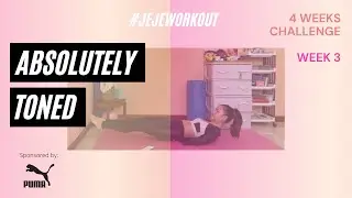 #JEJEWORKOUT | ABSOLUTELY TONED | WEEK 3 | ANNISSA MUNAF