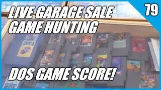 Live Garage Sale Video Game Hunting 79 - Loom 🌟