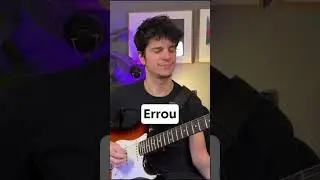 Não sacrifique o seu ERRO, tá tudo bem! #guitarmusic #guitarmusic #guitar