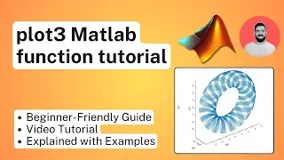 plot3 MATLAB Function Tutorial