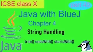 Java BlueJ Class X Ch4 part 10