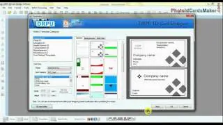 Understand how to design and print multiple ID cards