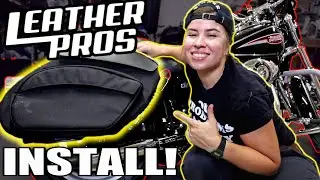 How To Install Leather Pros Saddlebags - Harley Davidson Dyna