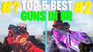 TOP 5 GUNS in COD Mobile BATTLE ROYALE SEASON 2 2024