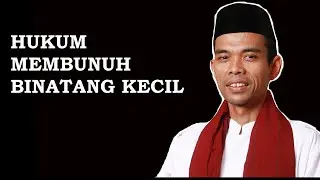 HUKUM MEMBUNUH BINATANG KECIL