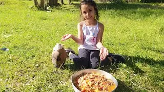 Testi kebabı yapımı en kolay şekil'de meat cooking