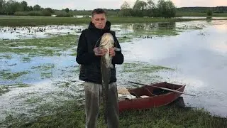 ПОЙМАЛ ТРОФЕЙНОГО СОМА!