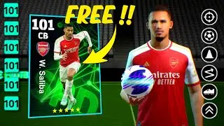 Nominating Contract Saliba Best Training Guide 🥶 || efootball 2024 ✨