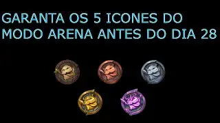 ULTIMOS DIAS PARA PEGAR OS 5 ICONES DO ARENA