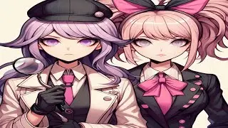 Squidward and Loudward argue over Danganronpa waifus