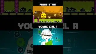 [MASHUP] Press Start + Young Girl A | Geometry Dash 2.2 