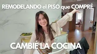 Así Cambié el Piso que Compré en Galicia, España 🇪🇸. No me gusta La Cocina