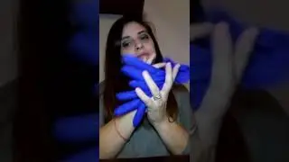 ASMR Latex gloves