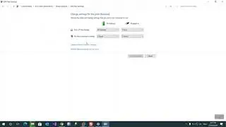 Change Power settings on windows 10