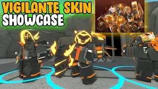 ALL VIGILANTE SKIN SHOWCASE | Tower Defense Simulator | ROBLOX