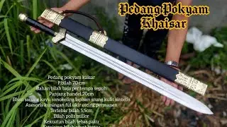 PEDANG CHINA POKYAM KAISAR MING BAJA PER PREMIUM 082122444409
