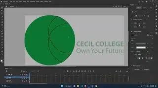 Adobe Animate Logo Animation Setup and Effects
