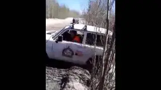 выезд с точки