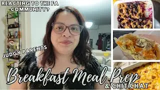 Chat with Me While I Meal Prep a Month's Worth of Breakfast