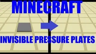 Minecraft Redstone Showcase - Invisible Pressure Plates