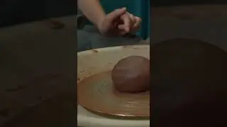 Делаем плошку из глины!