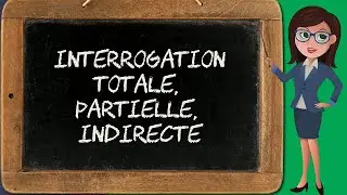 The different types of interrogation: total, partial, indirect