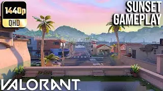 Valorant- New Sunset Map Swiftplay 16 Kills Phoenix Full Gameplay! (No Commentary)