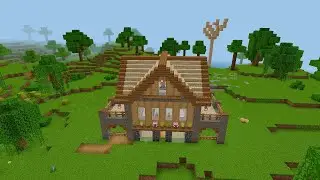🏡⛏️How to Build A Survival Starter House Minecraft tutorial. Minecraft update 1.20.1 | #starterhouse