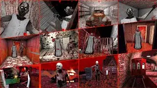 Granny 1, 2, 3, All GameOver Endings In Nightmare Mode | Granny All Chapters Death Endings